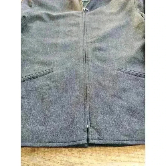 Lauren Ralph Lauren Women's Wool Jacket Size 10 Zip Up Light Weight - Picture 9 of 11